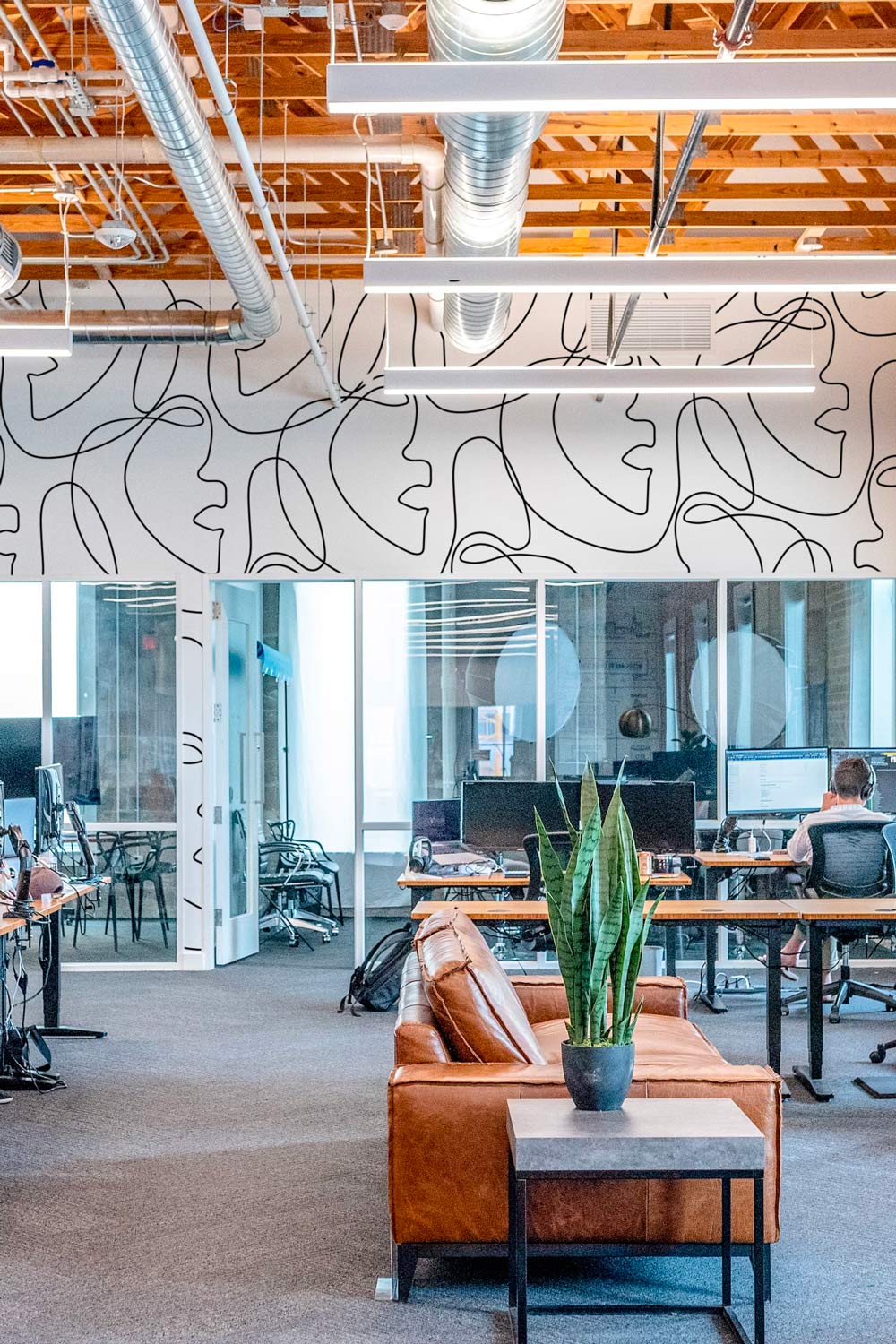 Commercial wallcovering installation Seattle