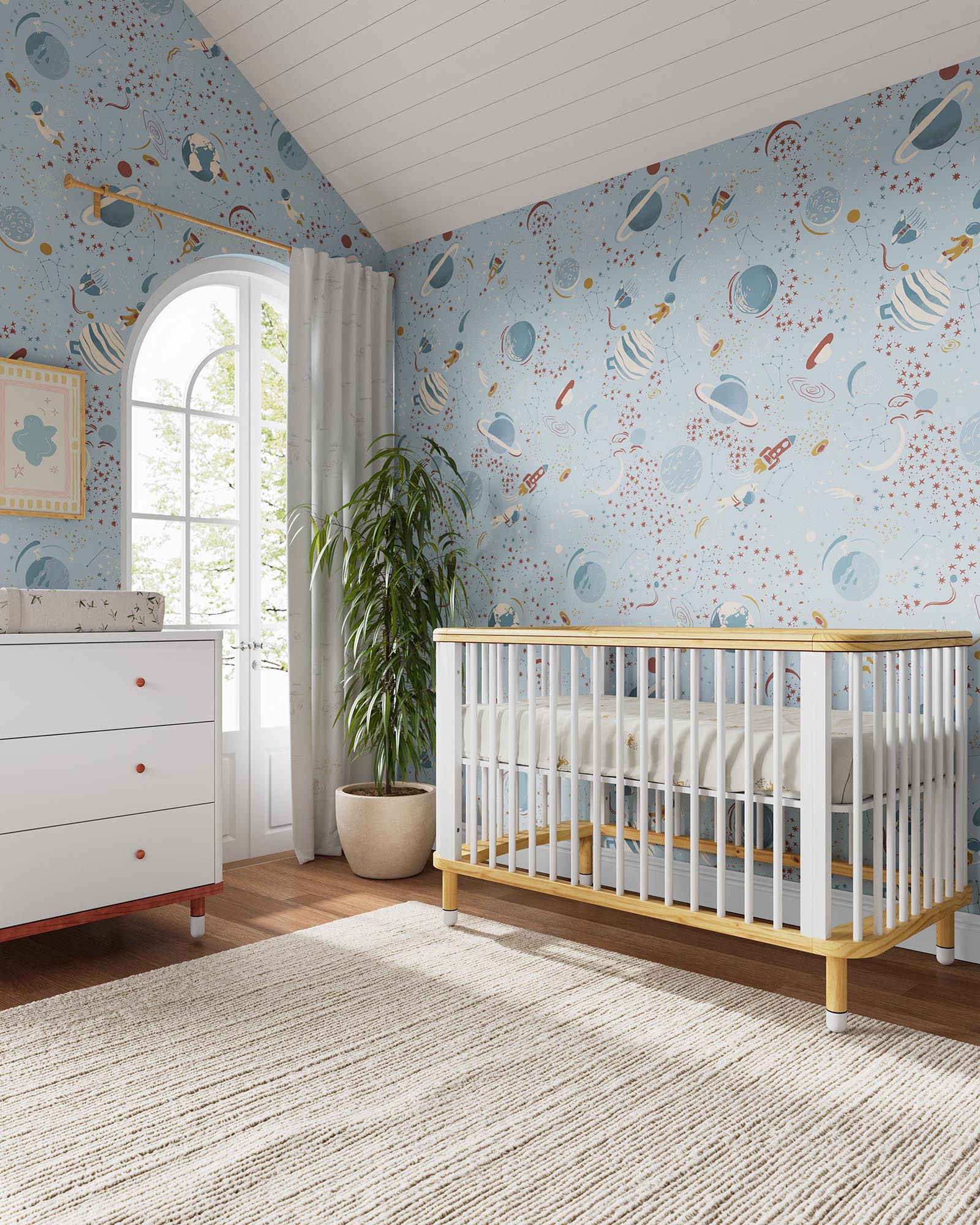 Nursery wallpaper installation Seattle